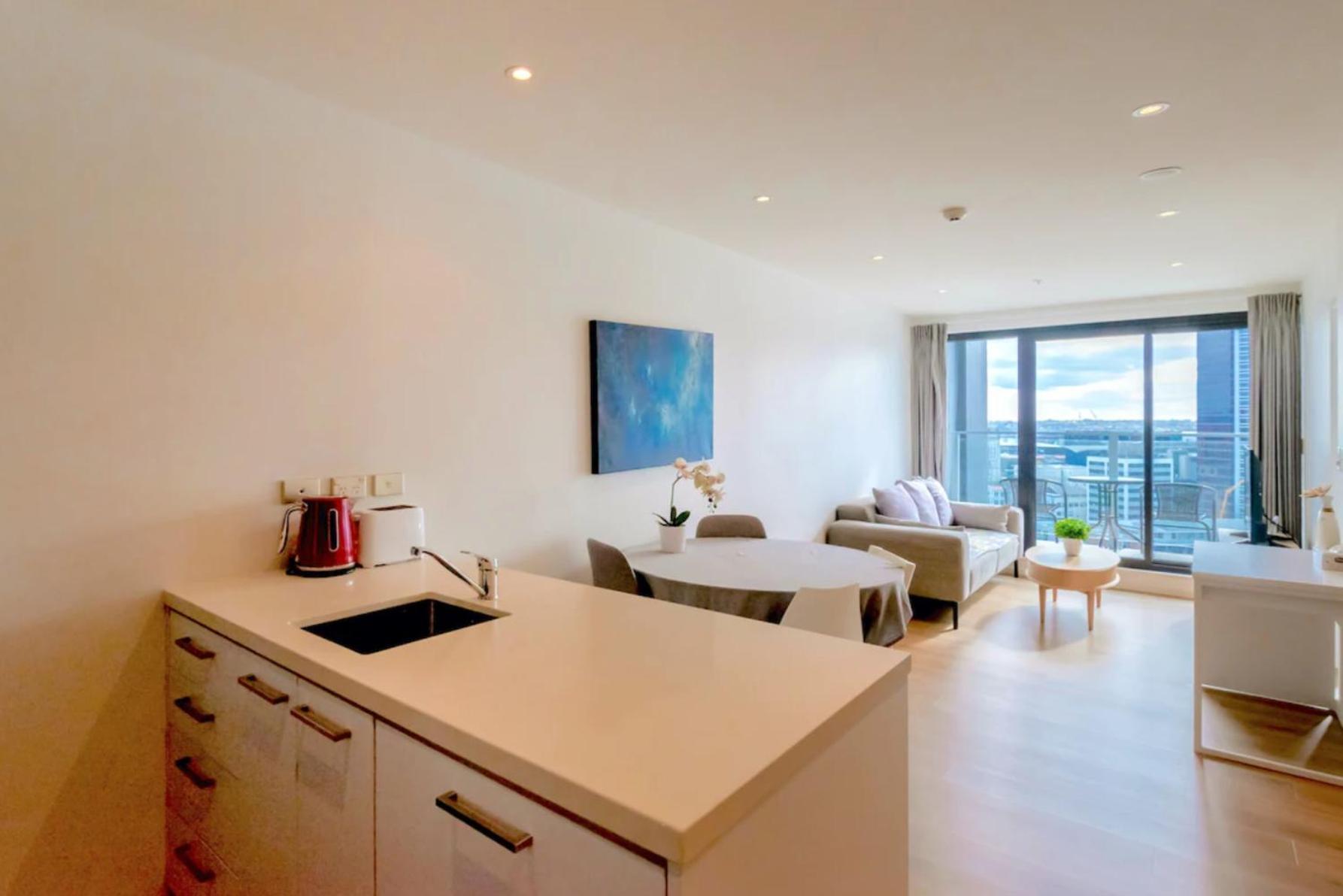 Skytower And City View 2 Bedroom Apartment On High Floor Auckland Ngoại thất bức ảnh