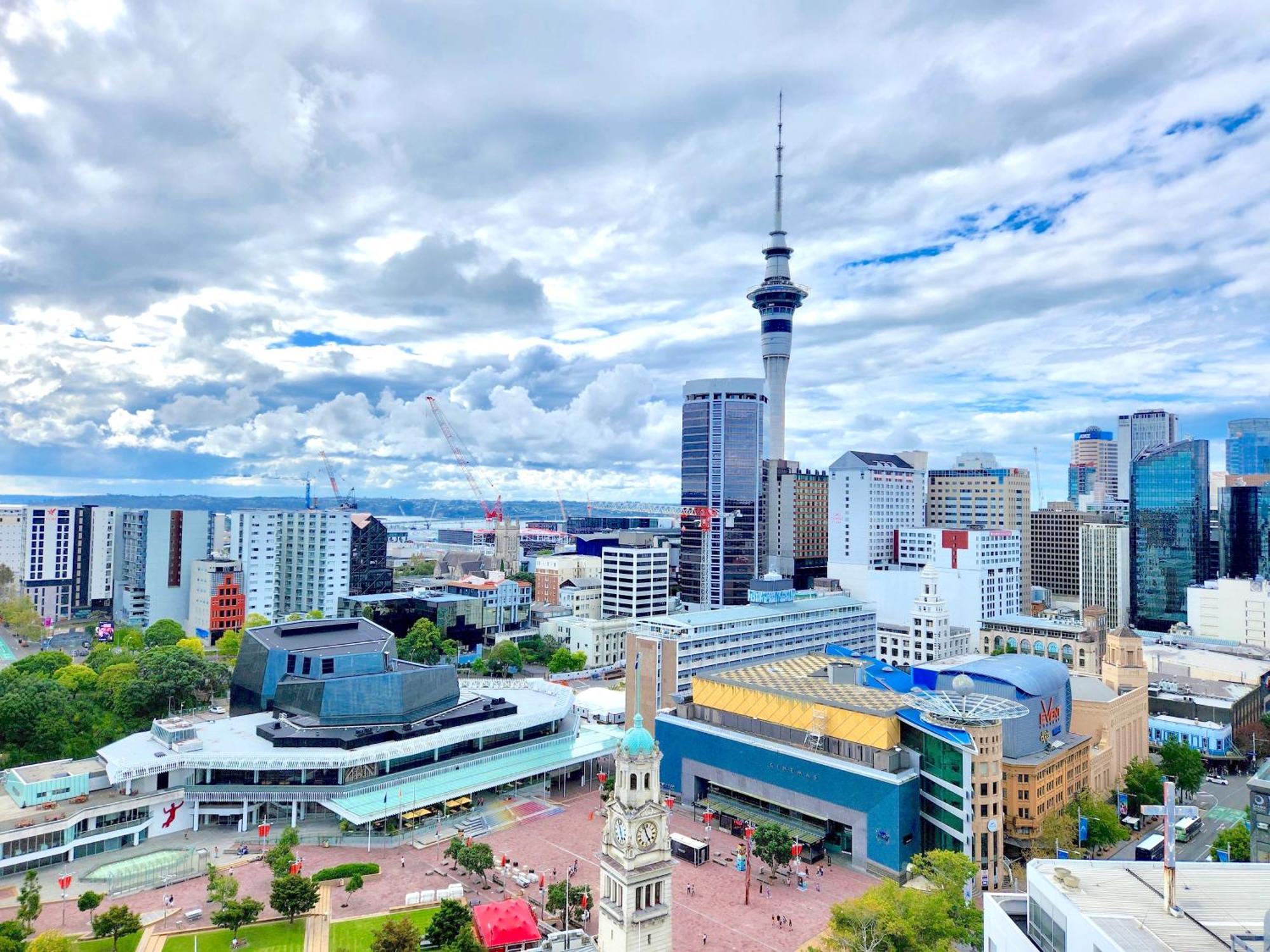 Skytower And City View 2 Bedroom Apartment On High Floor Auckland Ngoại thất bức ảnh